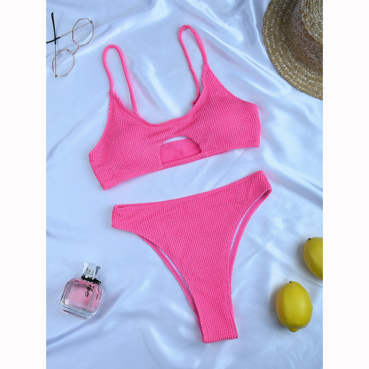 High Waist Split Swimwear