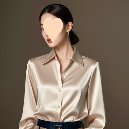 Professional Retro Unique Chic Purple Blouse Women Tops