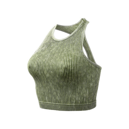Single Layer Without Cup Female Running Fitness Clothes