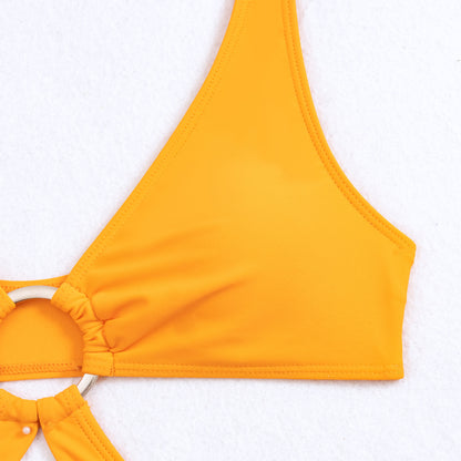 Triangle One Piece Swimsuit