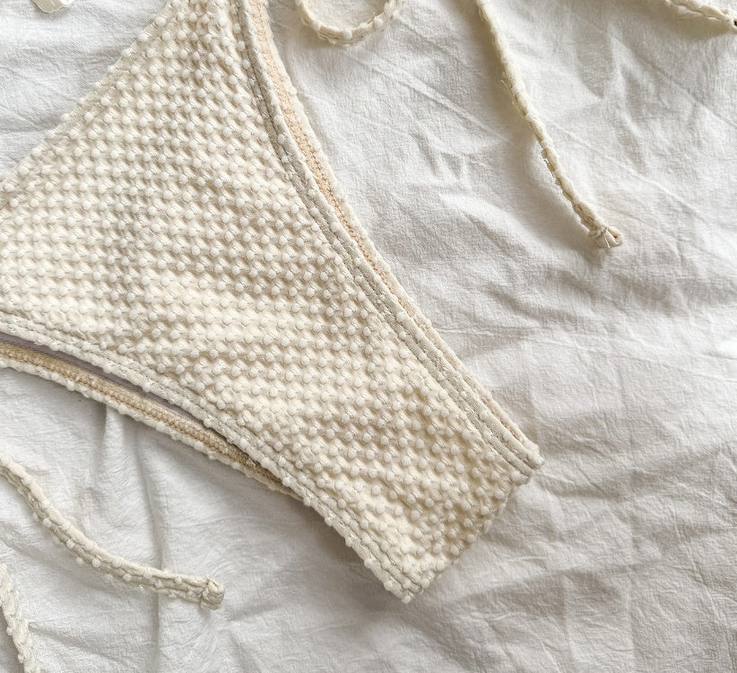 Halter Lace-up Bikini