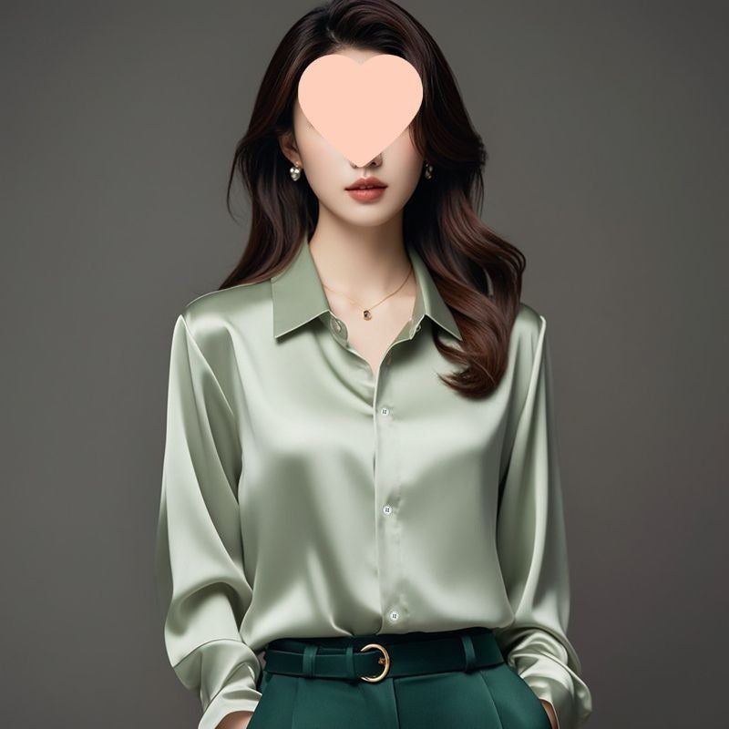 Professional Retro Unique Chic Purple Blouse Women Tops