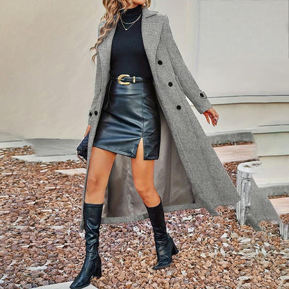 Double Breasted Trench Coat