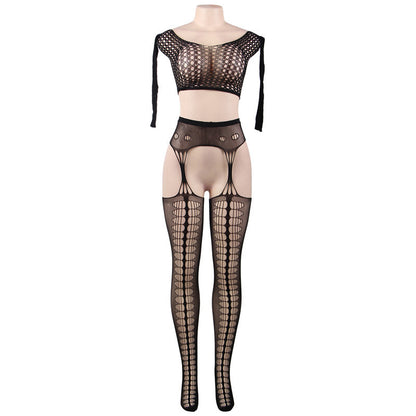 Sexy one-piece fishnet stockings