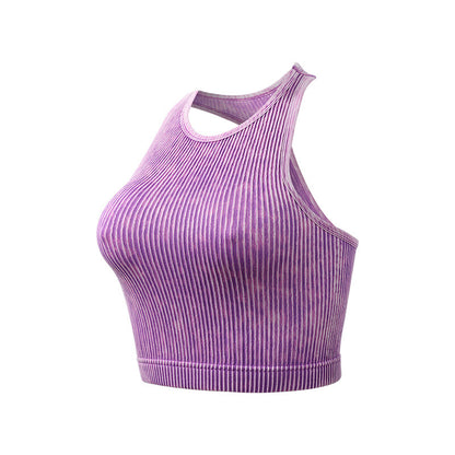 Single Layer Without Cup Female Running Fitness Clothes