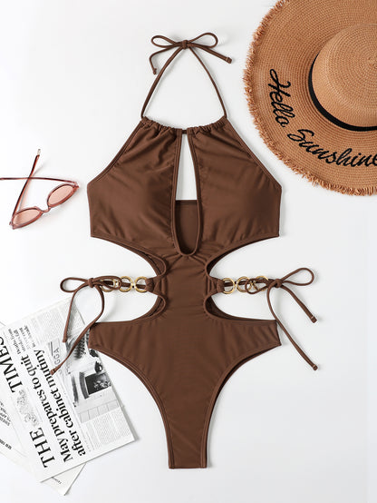 Bikini Ring One Piece Swimsuit