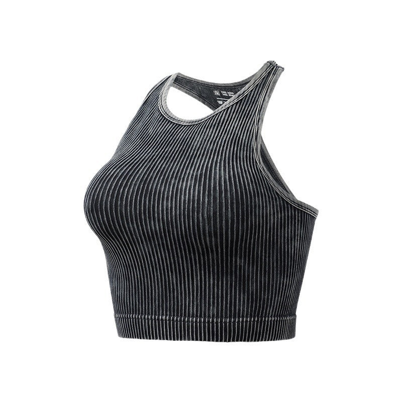 Single Layer Without Cup Female Running Fitness Clothes
