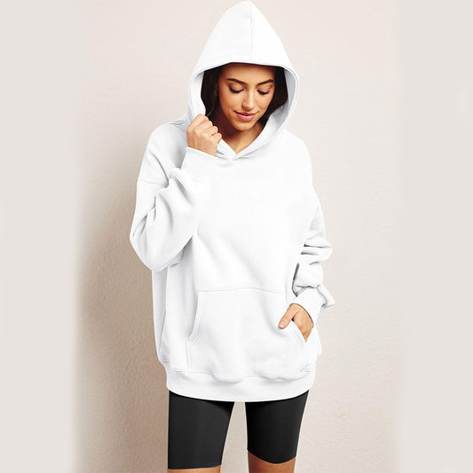 Women's Oversized Hoodies Fleece Loose Sweatshirts With Pocket Long Sleeve Pullover Hoodies Sweaters Winter Fall Outfits Sports Clothes